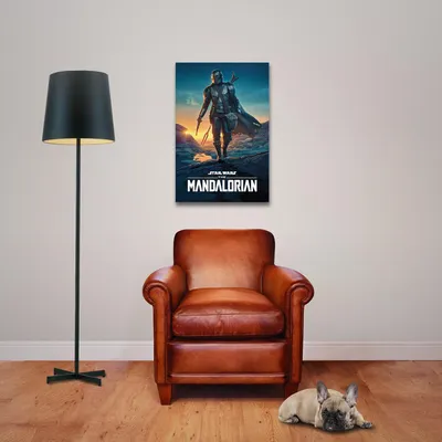 Image de Star Wars - Poster - Le Mandalorien - Nightfall + OB Poster