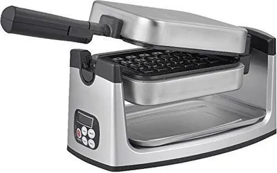 Produktbild von Syntrox Germany Waffeleisen Belgische Waffeln rotierend Digital Edelstahl Sniftias - Perfekte Brüsseler Waffeln zu Hause