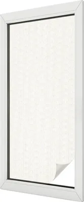 Obrázok produktu pre Vitrážová fólia na okno - 116x50 cm - vitrážový vzor - nepriehľadná dekoratívna fólia na ochranu súkromia - samolepiaca, UV ochrana - jemná fólia