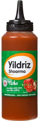 Obrázok produktu pre Yildriz Turecká omáčka Shoarma 265 ml - Pikantná, krémová omáčka na kebab a mäso