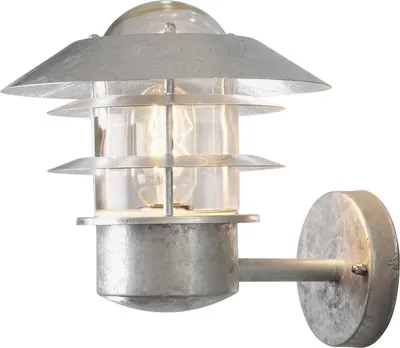 Produktbild von Konstsmide Modena Wandleuchte galvanisierter Stahl, klares Glas 7303-320
