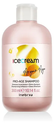 Productafbeelding van Inebrya Ice Cream Argan-Age Anti-verouderingsshampoo, 300 ml