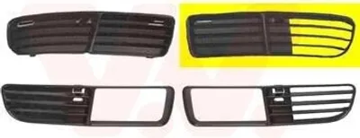 Image de VAN WEZEL Grille de pare-chocs avant gauche pour VW Polo