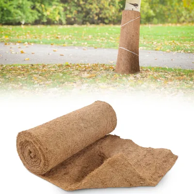 Immagine prodotto di Stuoia di cocco 5M x 0,5M in 100% fibre di cocco 1200g/㎡, protezione invernale e dal freddo per le piante, protezione degli alberi prodotto naturale
