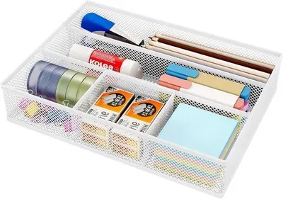 Obrázek produktu pro Síťovaná taška na ubrusy – bílá – organizér.
