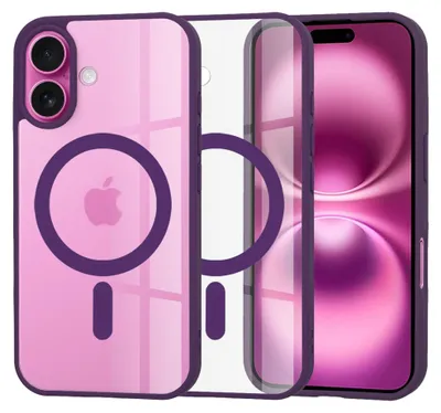 Produktbild von Techsuit MagSafe Pro Back Cover Hülle für Apple iPhone 16 Plus - Lila