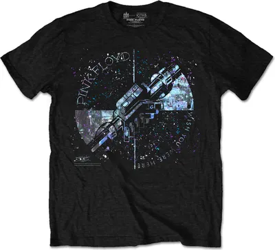Produktbild von Pink Floyd Machine Greeting Blue Black S T-Shirt