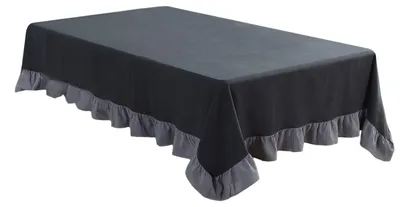 Immagine prodotto di Tovaglia in lino, colore grigio, 140 x 140 cm
