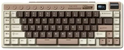 Obrázek produktu pro ROYAL KLUDGE RK M70 Mocha Grey Herní klávesnice Béžový spínač