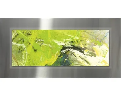 Produktbild von Metallbild Abstraction II 100x50 cm
