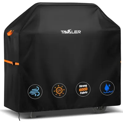 Produktbild von Grillabdeckung Wetterfest 132x66x110 cm 600D Oxford-Stoff für Gasgrill Schutzhülle