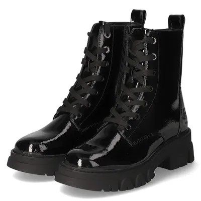 Produktbild von Dockers Damen Schnürstiefeletten Schwarz Synthetik Größe: 38