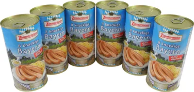 Produktbild von Knackige Bayern 6er Pack (6 Dosen à 8 Stück, 250 g)