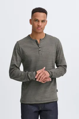 Produktbild von Blend BHKEVO Herren Longsleeve Langarmshirt Shirt Baumwollmischung regular fit