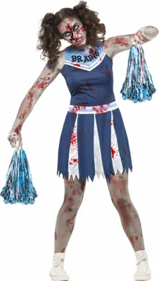 Produktbild von Halloween-Teenkostüm Zombie-Cheerleader