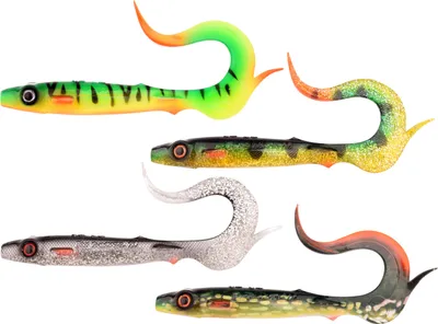 Produktbild von Spro Predator Shad Iris Shocktail Farbe Perch 30cm