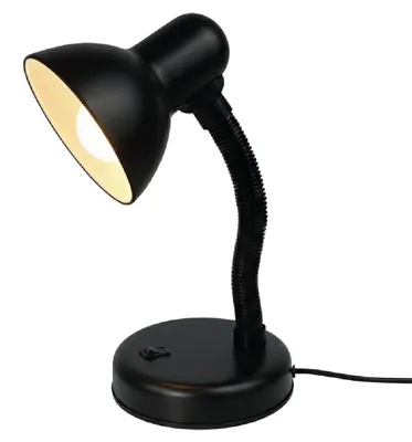 Productafbeelding van Luxus Europe - Bureaulamp Nino Zwart - Leeslamp - Bureauverlichting