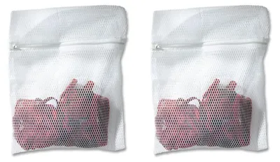 Produktbild von 2er Wäschenetz 40x30cm Polyester mit Reißverschlus