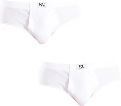 Produktbild von Kisses&Love Pack-2 Basic-Slips aus atmungsaktivem Stoff KLS3 für Herren