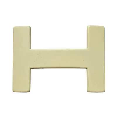 Produktbild von HOME-PRESENTS: umjuBELT - Gürtelschließe für Wechselgürtel | H-LEVEL YELLOW, gelb matt, für Wechselgürtel mit 4 cm Breite