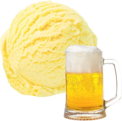 Produktbild von Gino Gelati Joghurt-Bier Eispulver - Für cremiges Softeis - Einfache Zubereitung - Für Eismaschinen und ohne (333 g)