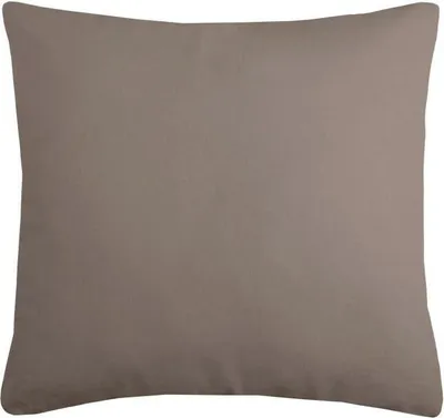 Produktbild von Stoff Kissen Reißverschluss 40x40 cm taupe - Stoff