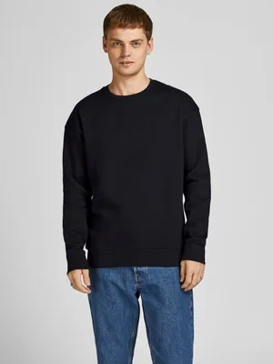 Immagine prodotto di jack and jones felpa uomo jack and jones 12208182 crew neck black
