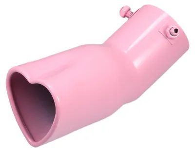 Productafbeelding van Uitlaatpijp Goede Prestaties - Buitendiameter 2,48 Inch - Lengte 7,48 Inch - Schroefbare Demperpunt - Roestvrij Metaal - Eenvoudig te Installeren - Uitlaatdemper