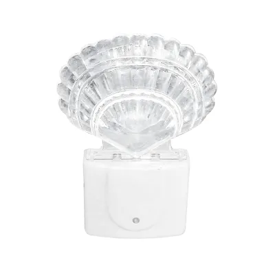 Produktbild von LED NACHTLICHT mit Sensor Steckdosenlicht Licht Orientierungslicht Lampe 84 (Muscheln)