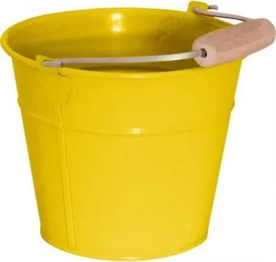 Produktbild von Woody Garteneimer - gelb, Metall