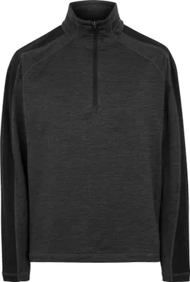 Image de Regatta - Veste polaire "Hepley" pour hommes, avec demi-zip RG12097 (XXL) (Cendre/Noir)
