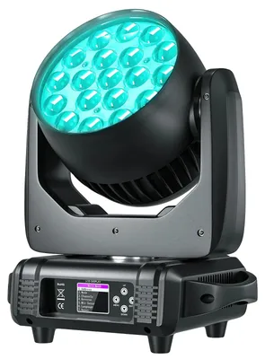Obrázek produktu pro Moving head světlo, RGBW LED diody, několik režimů ovládání, zástrčka EU
