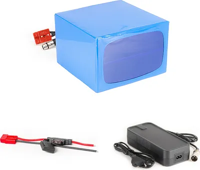 Obrázek produktu pro Lithium-iontová baterie 48V 35Ah 1680Wh včetně 60A BMS a nabíječky pro skútr e-bike pedelec