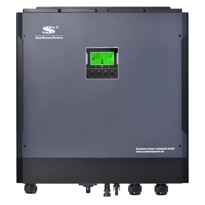 Produktbild von Sunstone 5,5KW 48V auf 230V Hybrid Wechselrichter für Solar Anlage mit 2 MPPT-Trackern 0% MwSt