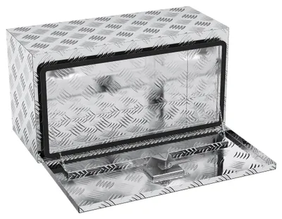 Produktbild von Aluminiumkiste – Transportkiste – Werkzeugkiste – Aufbewahrungskiste – Metallkiste – 762 x 355 x 406 mm – Wasserdicht
