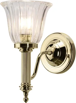 Produktbild von Elstead Carroll LED Wandleuchte G9 Poliertes Messing IP44