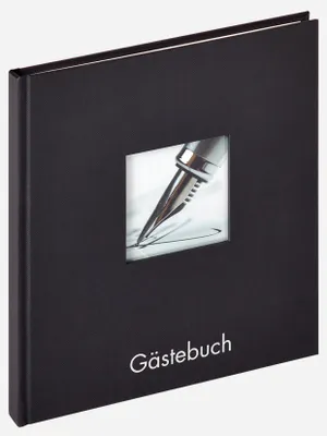 Produktbild von Walther, GB-205-B, Gästebuch Fun, schwarz, 23x25 cm