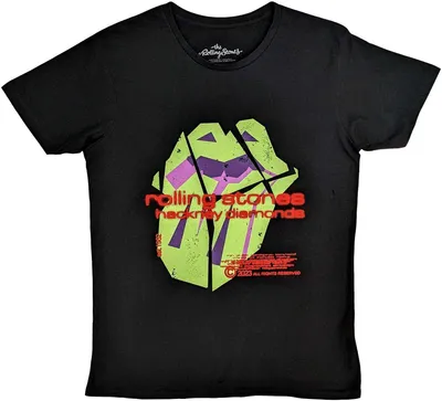 Produktbild von The Rolling Stones - Tričko s logom "Hackney Diamonds" pre mužov/dámy Uni RO9613 (L) (Black)