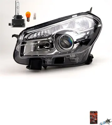 Zdjęcie produktu dla Johns, reflektory + Osram Night Breaker Laser pasują do Nissan Qashqai J10 Left 26060BR60A 26060BR60B 26060BR62A