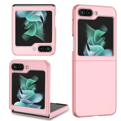 Obrázek produktu pro Pouzdro pro Samsung Galaxy Z Flip 5, tenké tvrdý PC odolné proti poškrábání pouzdro Růžový
