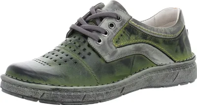 Produktbild von Krisbut Schnürhalbschuhe bequem in grün, Gr. 45