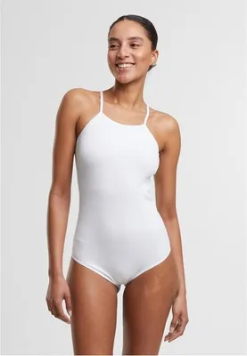 Produktbild von Damen Body Urban Classics Ladies Rip Body, weiß - XS