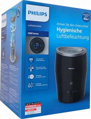 Produktbild von Philips Hu4814/10 Nanocloud 2L Spotless Luftbefeuchter Für Bis Zu 40 M²