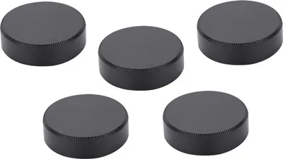 Produktbild von 5pcs Metall C Mount Hecklinsenabdeckungskappe 27 mm für CCTV -TV -Objektive (schwarz)