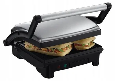 Produktbild von 3-in-1-Grilltoaster Russell Hobbs 17888-56: Panini, Braten, Grillen 1800W