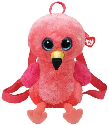 Produktbild von Promo you 95009 Gilda Plüsch Rucksack Flamingo