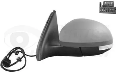 Produktbild von VAN WEZEL 5745807 Außenspiegel Seitenspiegel Links für VW TIGUAN (5N) Asphärisch Beheizt Grundiert