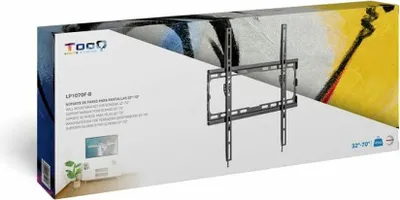 Produktbild von TooQ LP1070F-B, 81,3 cm (32"), 177,8 cm (70"), 45 kg, 75 x 75 mm, 400 x 400 mm, Schwarz