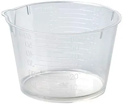 Image de Verres doseurs de 60 ml - Polypropylène - Autoclavables - 100 pièces