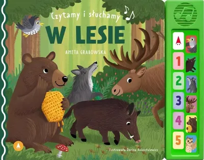 Obrázek produktu pro W lesie Czytamy i słuchamy. Książka dla dzieci
